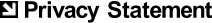 Privacy Statement