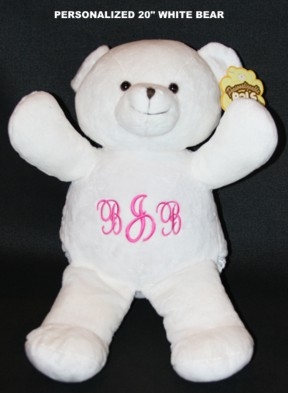 Personalized Pals White Snow Bear Personalized Pals White Snow Bear