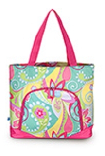 Monogrammed "Hippie Chic" Large Athletic Tote Bag from Room It Up Monogrammed "Hippie Chic" Large Athletic Tote Bag from Room It Up