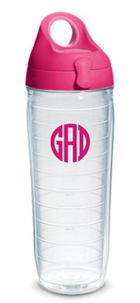 Personalized Tervis Tumblers & Mugs with Circle Monograms Personalized Tervis Tumblers & Mugs with Circle Monograms