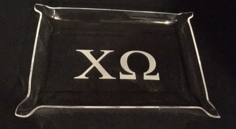 Personalized 8" x 10" x 1" Engraved Acrylic Trays Personalized 8" x 10" x 1" Engraved Acrylic Trays