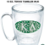 16 oz. mug with white lid 16 oz. mug with white lid