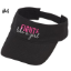 #4 Black Visor with "Fight like a girl" #4 Black Visor with "Fight like a girl"
