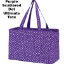 Purple Scattered Dot Ultimate Tote (blank) Purple Scattered Dot Ultimate Tote (blank)