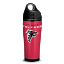24 oz. Falcons Rush Stainless Water Bottle with black lid 24 oz. Falcons Rush Stainless Water Bottle with black lid